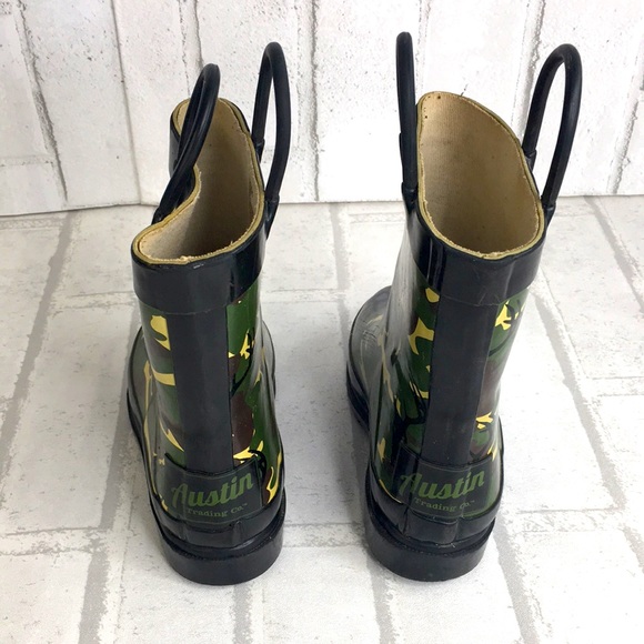 Austin Trading Rainboots Toddler Size 9 Camo *A1 - Picture 6 of 9